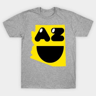 Arizona States of Happynes- Arizona Smiling Face T-Shirt